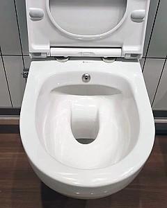 Vas WC Ege Vitrifiye KNIDOS rimoff (88343) White