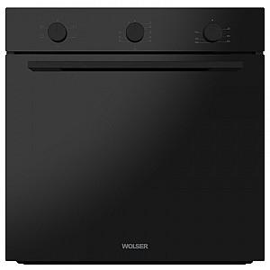 Set Wolser WL- F 6400 EN BLACK + WL- BRD 772 MEC Dark Black Glass + WL-F 60 SLIM BLACK