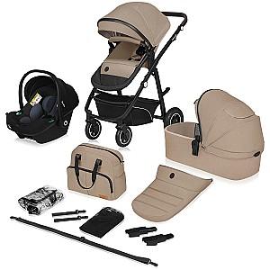 Carucior 3 in 1 Lionelo Bianka Beige Sand