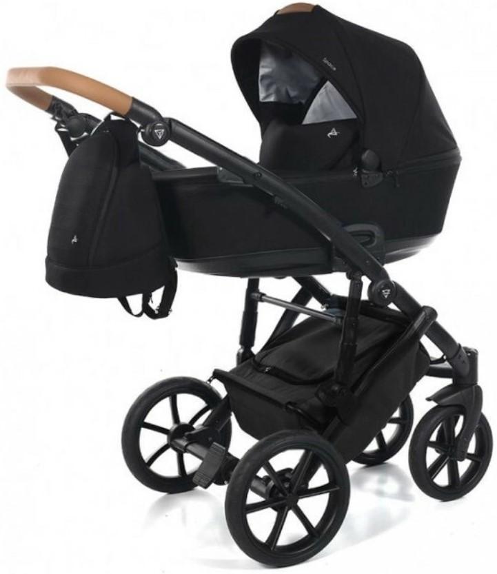 Carucior 2 in 1 Junama Space Tex 03 Black