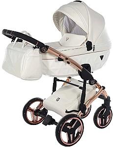 Carucior 2 in 1 Junama Diamond Fluo V3 White-Gold