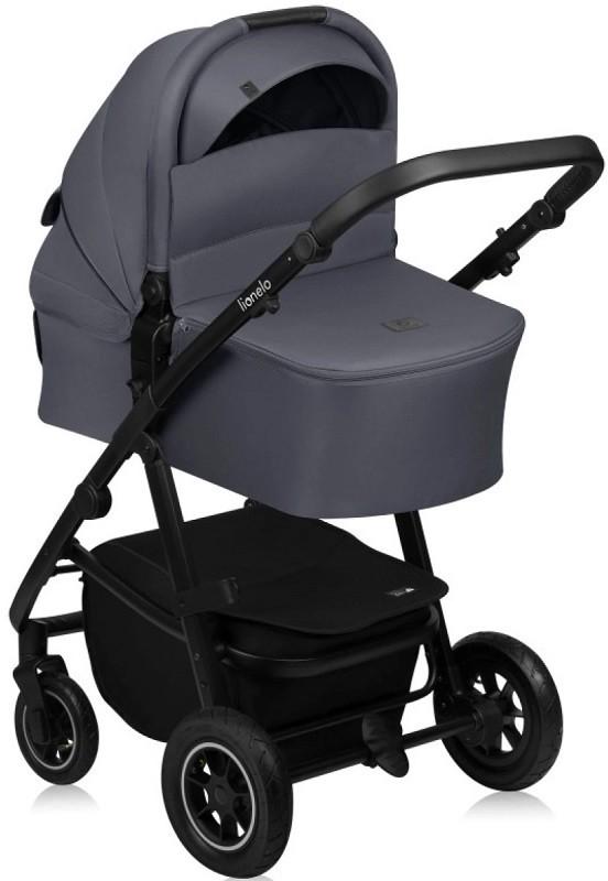 Carucior 2 in 1 Lionelo Amber Plus Grey Graphite