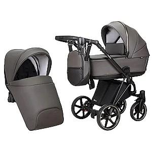 Carucior 2 in 1 Angelina Enigma Premium Eco Leather Graphite