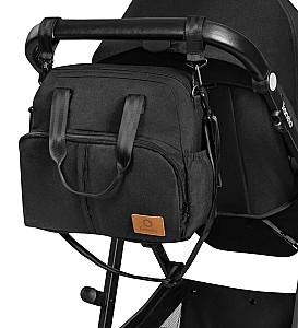 Carucior 3 in 1 Lionelo Bianka Black Onyx