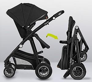 Carucior 3 in 1 Lionelo Bianka Black Onyx