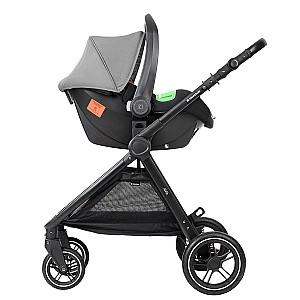 Carucior 3 in 1 Kikka Boo Ava Grey