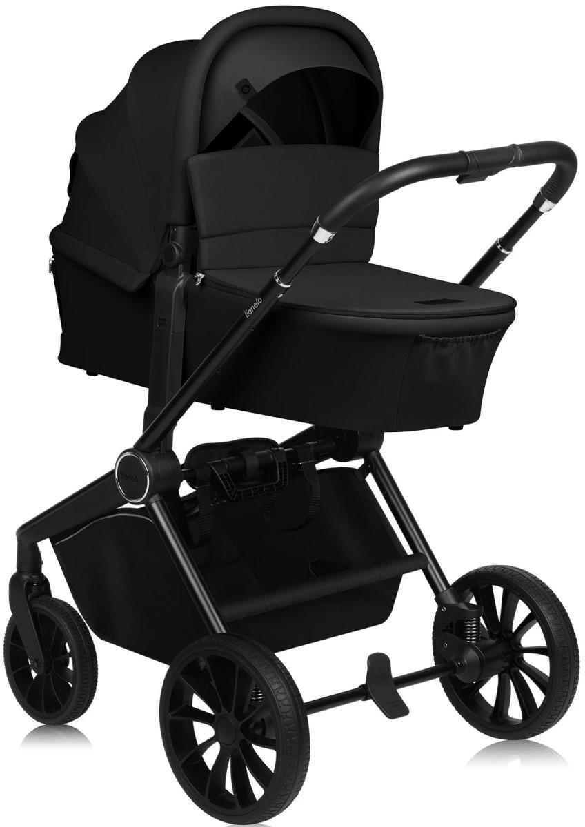 Carucior 2 in 1 Lionelo Mika Plus Black Onyx