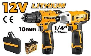 Set de scule electrice Tolsen Li-Ion 12V (79038)