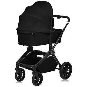 Carucior 2 in 1 Lionelo Mika Plus Black Onyx