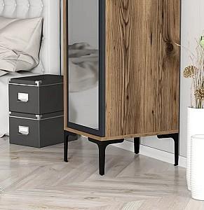 Dulap penal Trendy Kumsal R  Nuc / Antracit