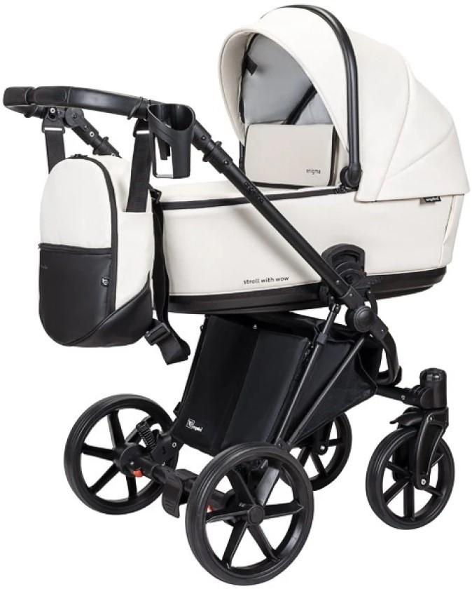 Carucior 2 in 1 Angelina Enigma Eco Leather White