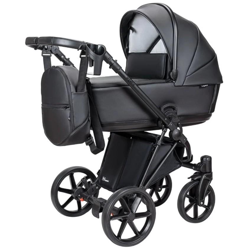 Carucior 2 in 1 Angelina Enigma Eco Leather Black