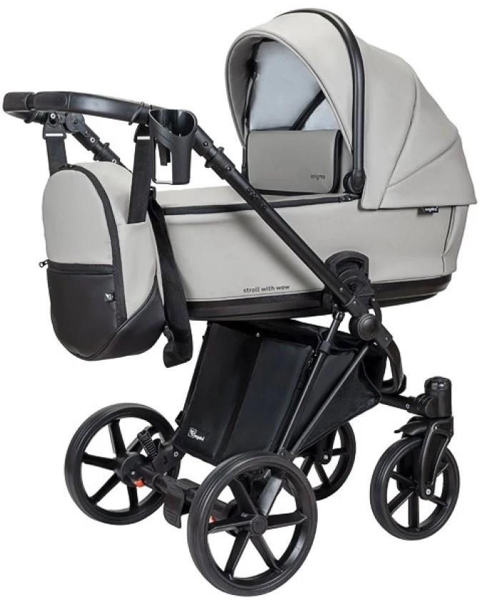 Carucior 2 in 1 Angelina Enigma Eco Leather Light Grey