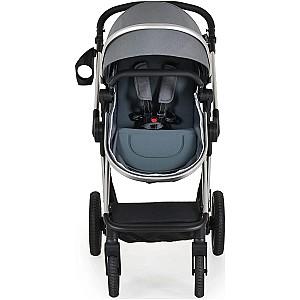 Carucior 3 in 1 Moni Alina Titanium Grey