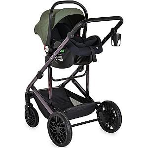 Carucior 3 in 1 Moni All Road Dark Green