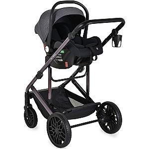 Carucior 3 in 1 Moni All Road Grey