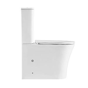 Vas WC NOMI Aura Rimless alim. infer. orizontal Soft close Easy Release UF