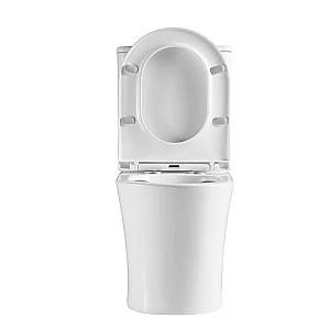 Vas WC NOMI Aura Rimless alim. infer. orizontal Soft close Easy Release UF