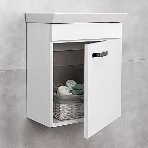 Dulap sub lavoar Bayro Larra Alb Mat 122484