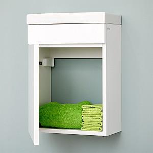 Dulap sub lavoar Bayro Larra Alb Mat 122483