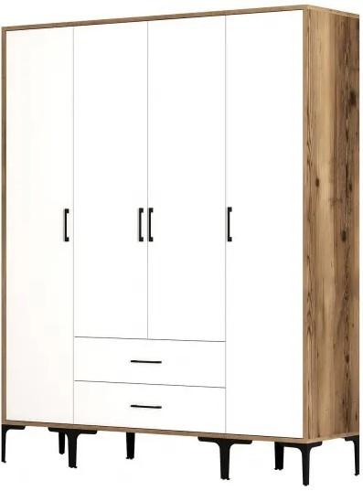 Dulap Trendy Kumsal STS Nuc / Alb