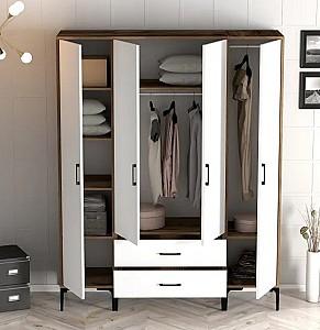 Dulap Trendy Kumsal STS Nuc / Alb