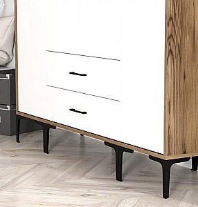 Dulap Trendy Kumsal STS Nuc / Alb