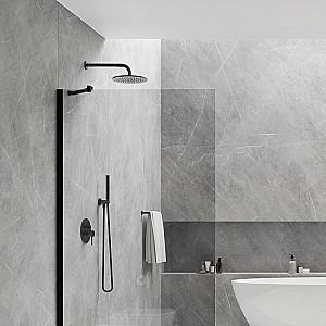 Set de duș Omnires Y Black SYSY18BL