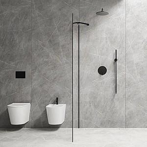 Set de duș Omnires Y Black SYSY18BL