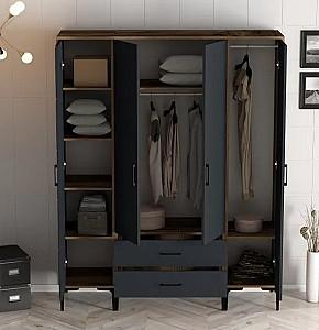 Dulap Trendy Kumsal STR Nuc / Antracit