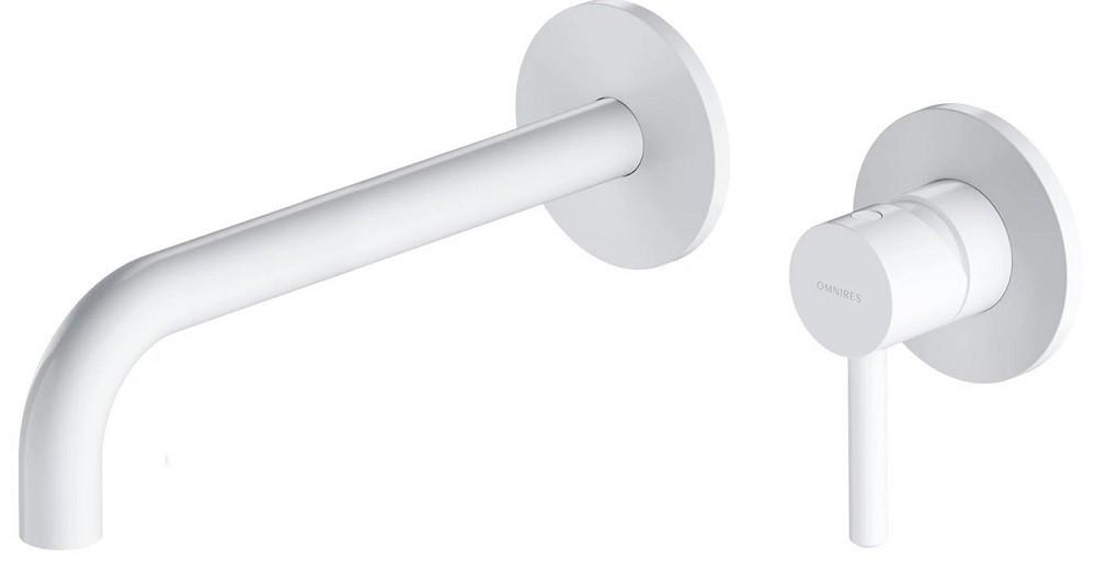 Baterie pentru lavoar Omnires Y Matt White Y1215HLWM