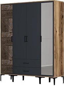 Dulap Trendy Kumsal PTR Nuc / Antracit