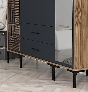 Dulap Trendy Kumsal PTR Nuc / Antracit