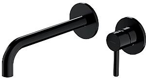 Baterie pentru lavoar Omnires Y Semi-matt Black Y1215HLBL