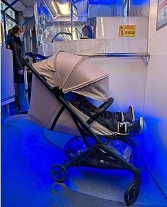 Carucior de plimbare Bugaboo Butterfly 2 Black/Desert Taupe