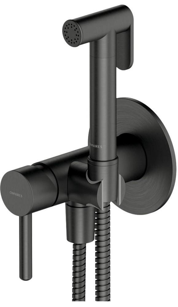 Baterie pentru bideu Omnires Y brushed graphite SYSYBI2GR