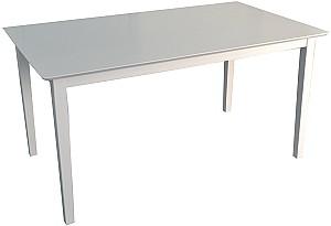 Set de masa si scaune Evelin SANFLOWER + 6 scaune DEPPA R White/NV-10WP Grey