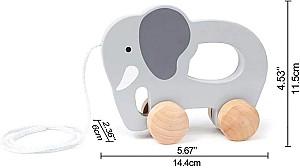 Jucarie de impins si tras Hape E0908A