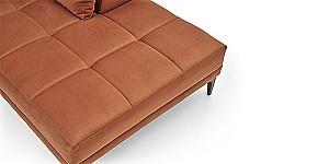 Canapea coltar Dogtas LUCCA PLUS Right 290x225cm GK2254 Velvet Brick