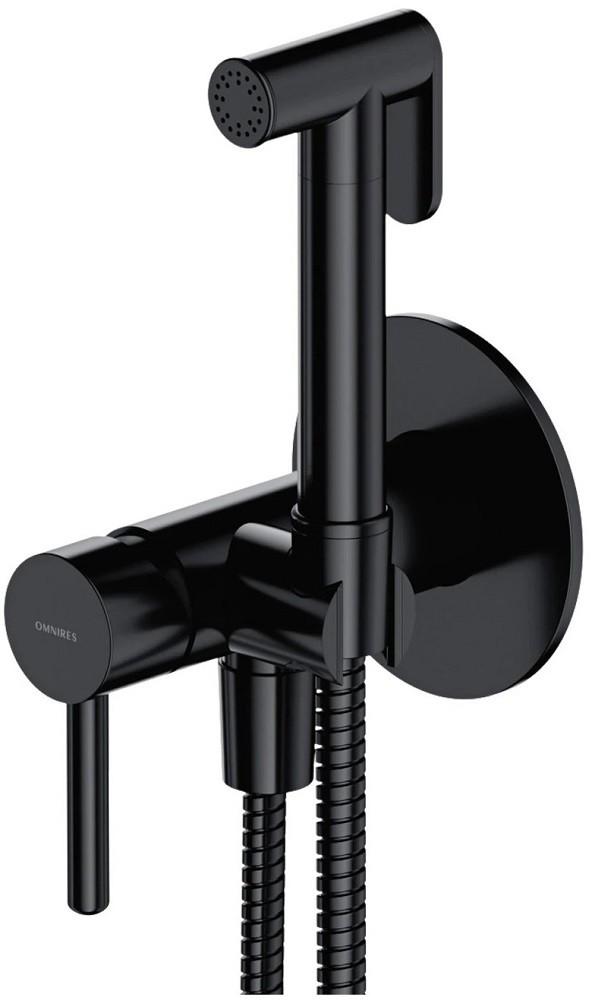 Baterie pentru bideu Omnires Y Black SYSYBI2BL