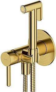 Baterie pentru bideu Omnires Y Brushed Brass SYSYBI2BSB