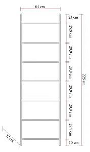 Etajera Trendy Dinamic 05 Pin Atlantic