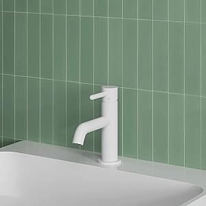 Baterie pentru lavoar Omnires Y Alb mat Y1210NWM