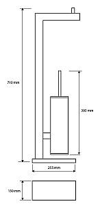 Perie de WC Bemeta 132836012