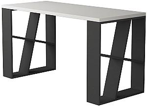 Masa de birou Trendy Miere Alb/Antracit (Gri)