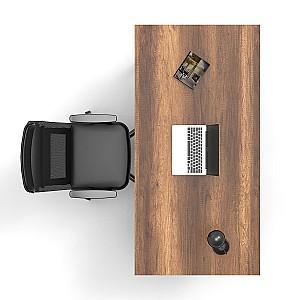 Masa de birou Trendy MN01-BA Nuc (Maro)