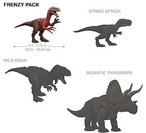 Figurina personaj Mattel Jurassic World: Frenzy Pack (JGB72)