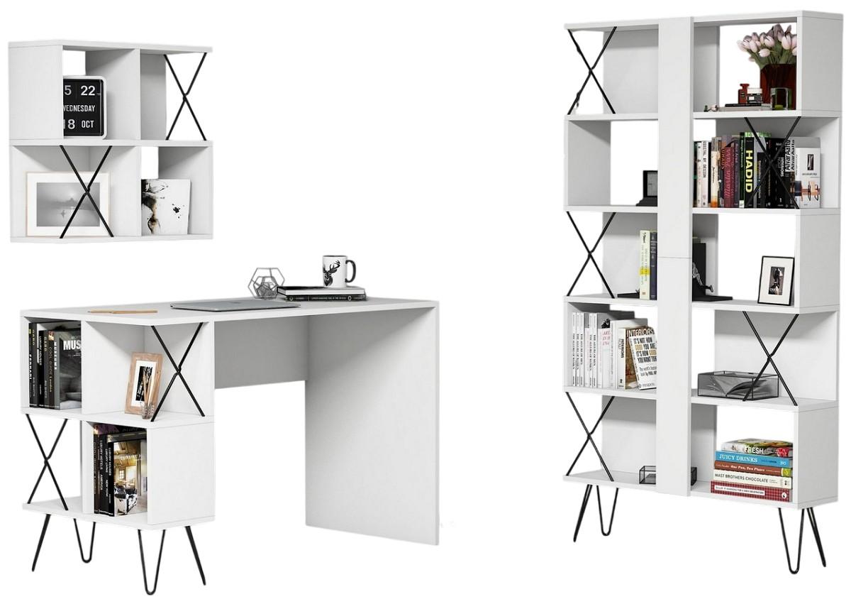 Masa de birou Trendy Extra 2 Alb