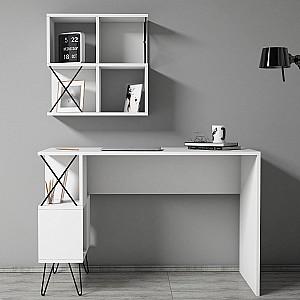 Masa de birou Trendy Extra 2 Alb