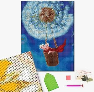 Pictura cu diamante BrushMe Pe aripile vântului, Lucia Heffernan 40x50 сm (fără cutie)